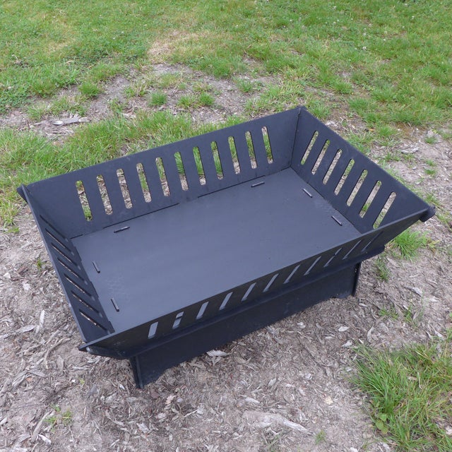 Rectangular Fire Pits Made In Sus, Large Rectangular Fire Pit